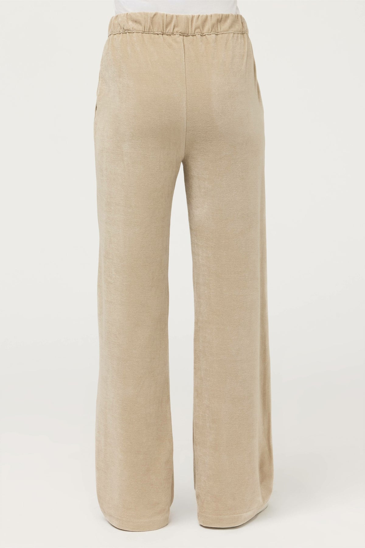 ESSENTIALS VELOUR WIDE LEG PANT - Johnny Was Signature