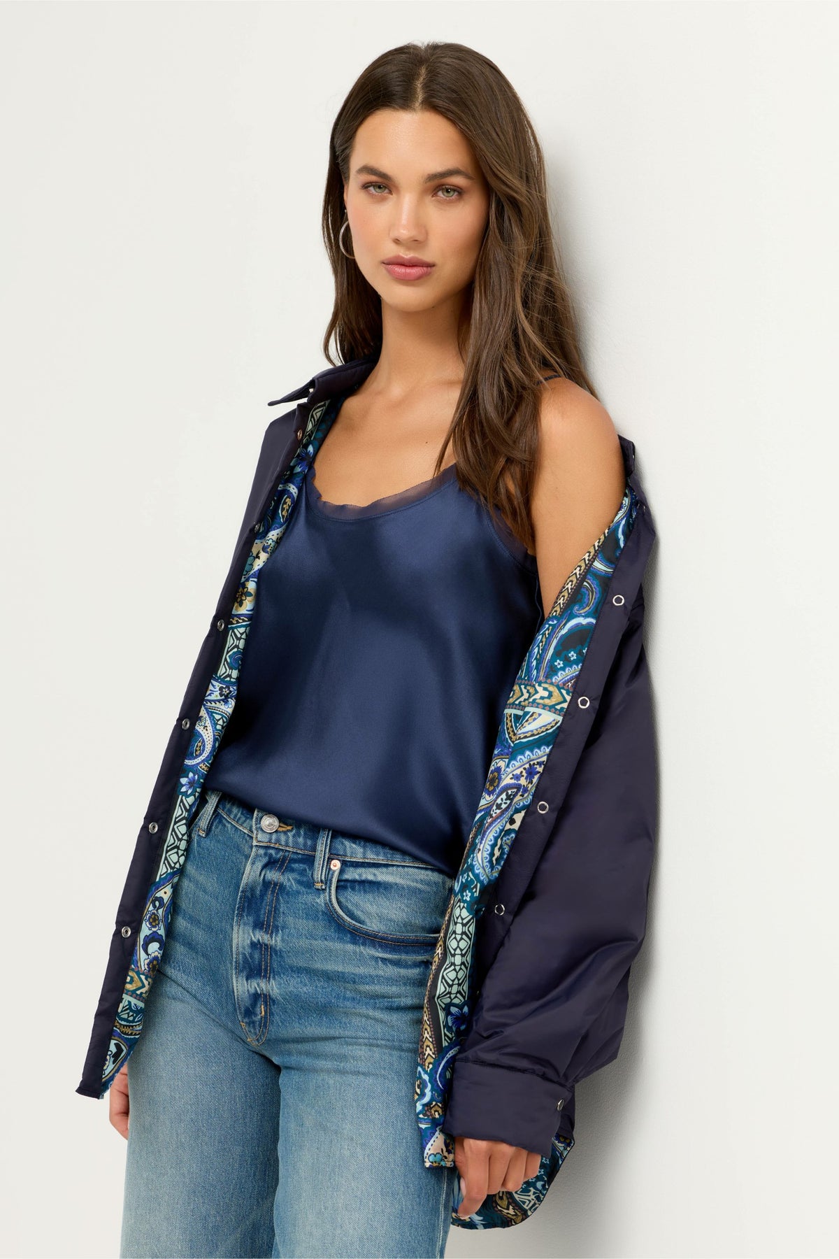 ESSENTIALS SILK CAMI - Johnny Was Trending