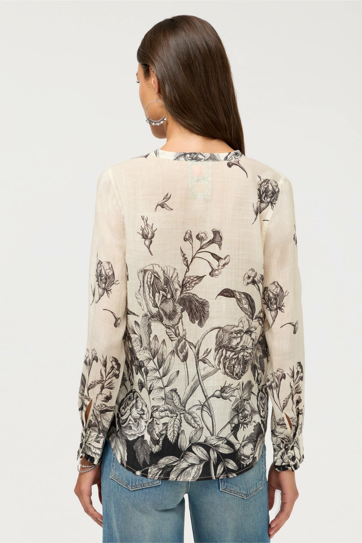 RUFFLE CUFF BLOUSE - Johnny Was New
