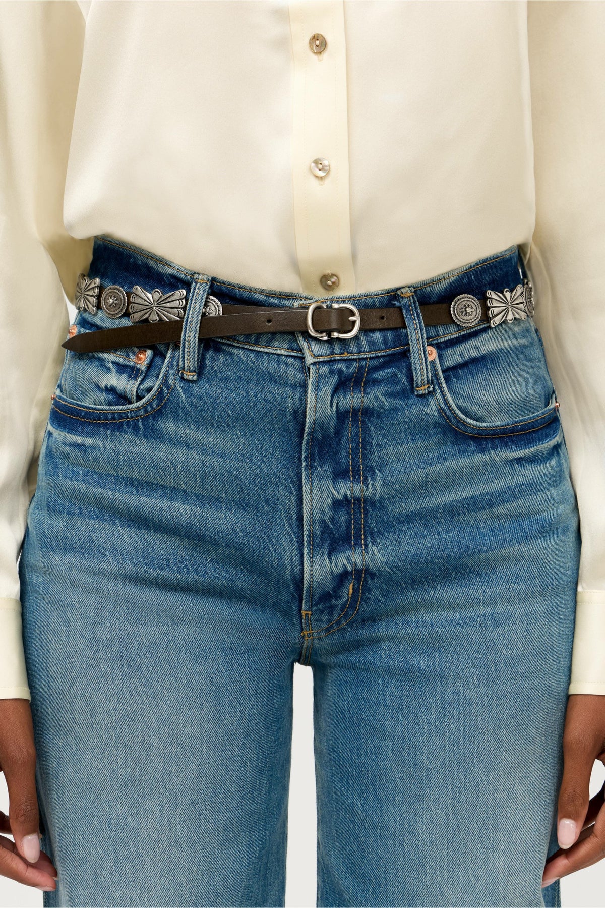 ARMATURA ITALIAN LEATHER CONCH BELT - Johnny Was Trending