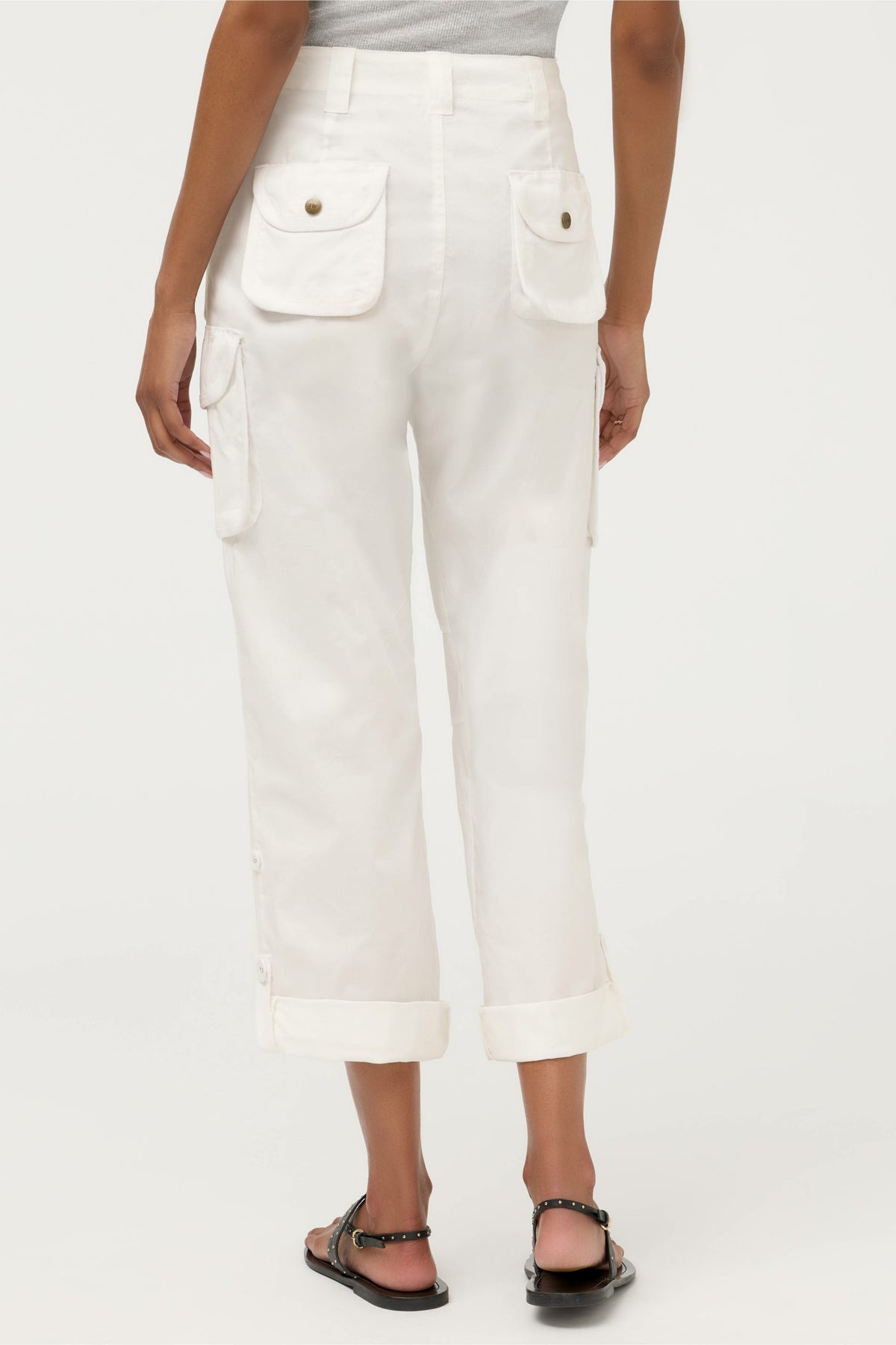 POPLIN CARGO PANT - Johnny Was Popular