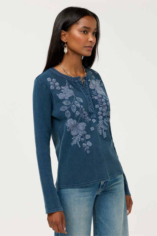 MIXED MEDIA HENLEY THERMAL - Johnny Was Popular