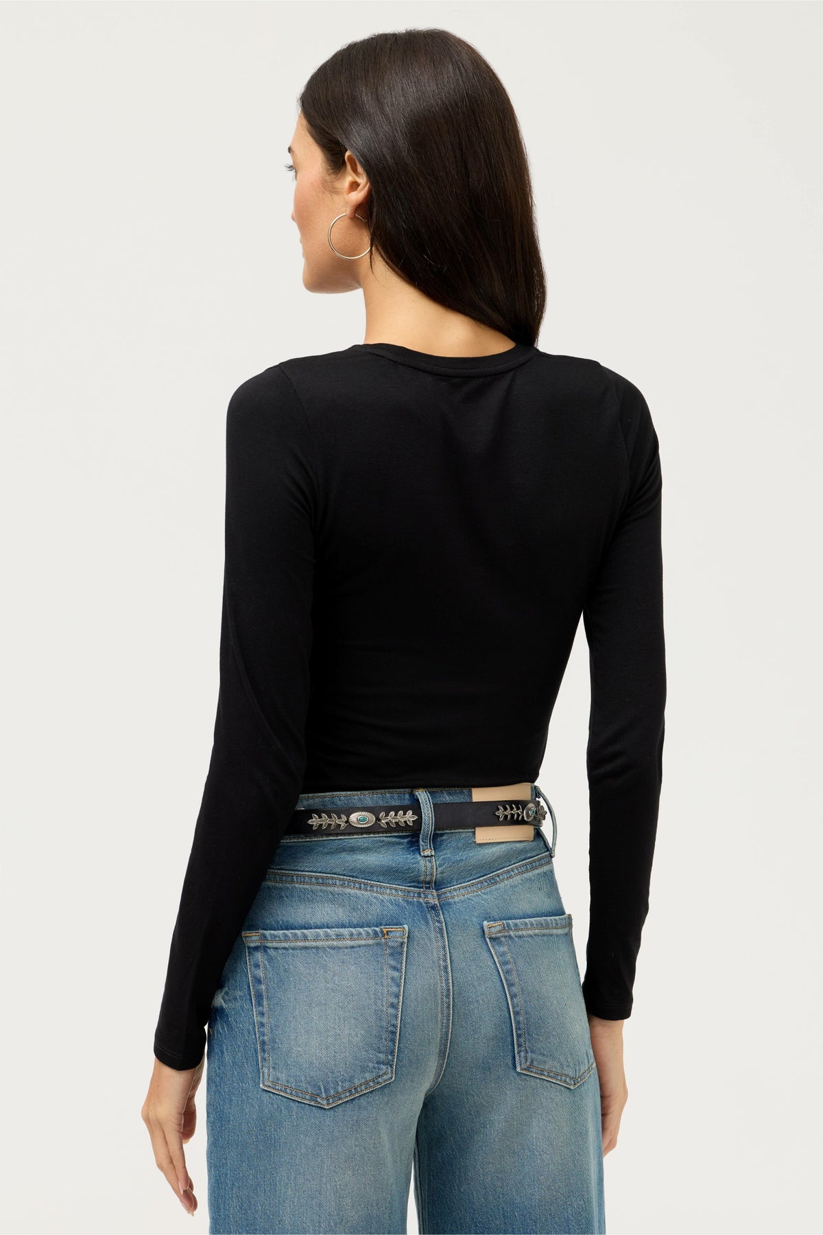 ESSENTIALS SOFT TOUCH LONG SLEEVE CREW NECK - Johnny Was Trending
