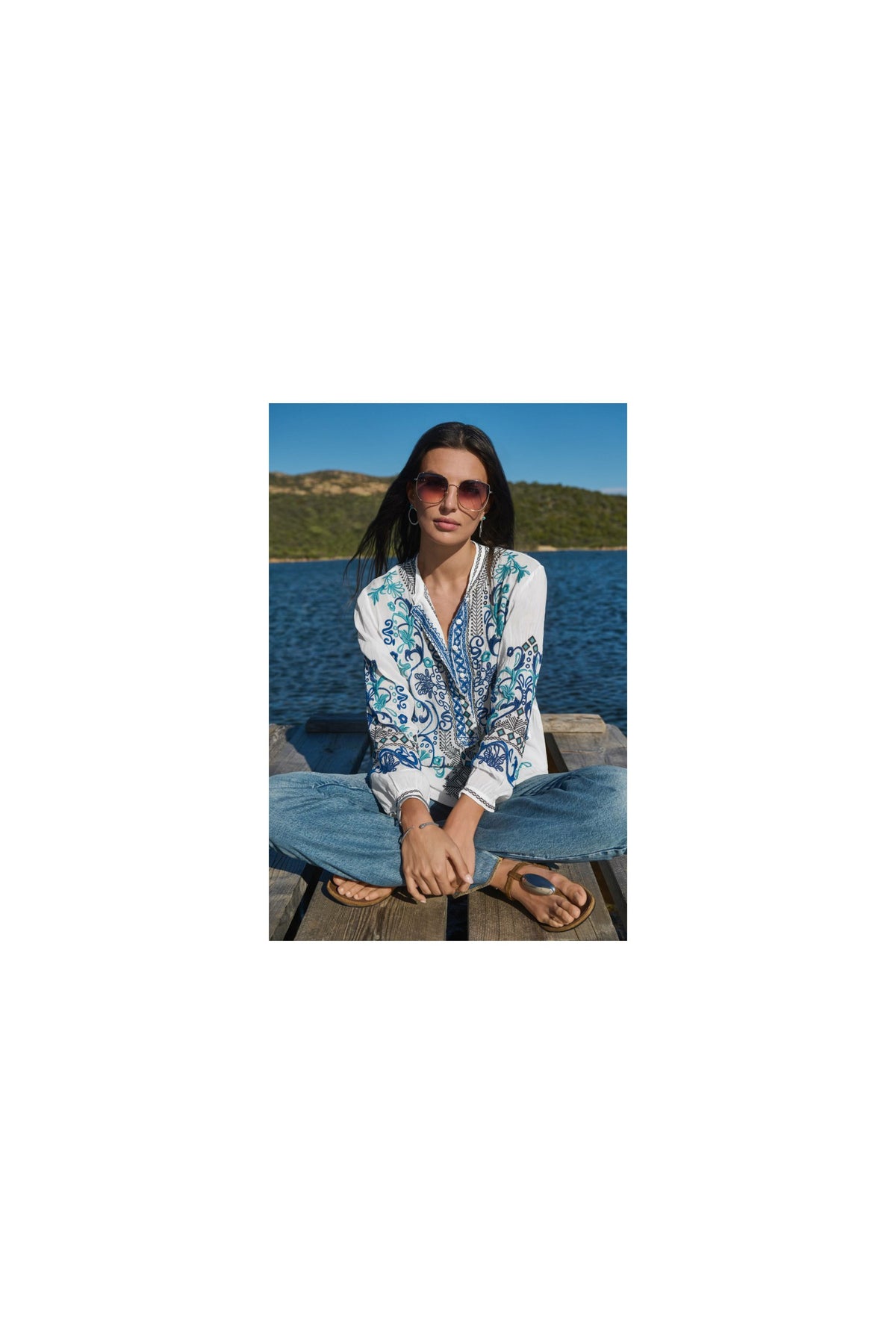 ROMILLY TUNIC - Johnny Was Exclusive