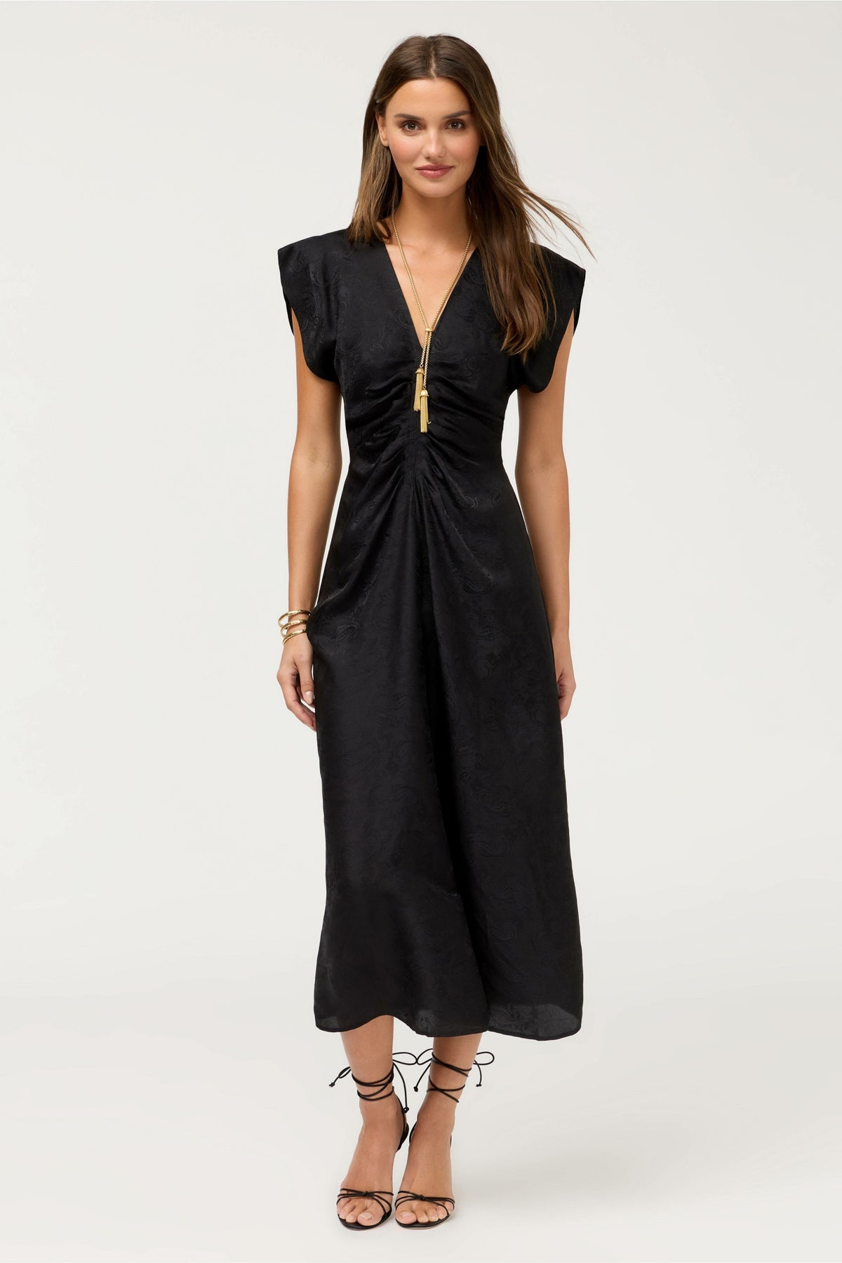DELCIE MIDI DRESS - Johnny Was New