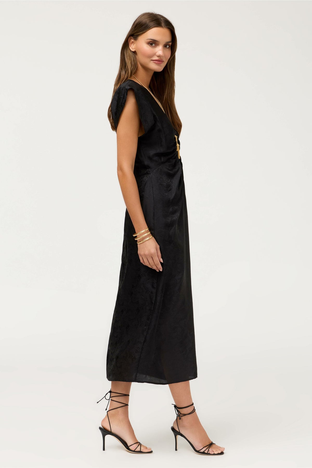 DELCIE MIDI DRESS - Johnny Was New