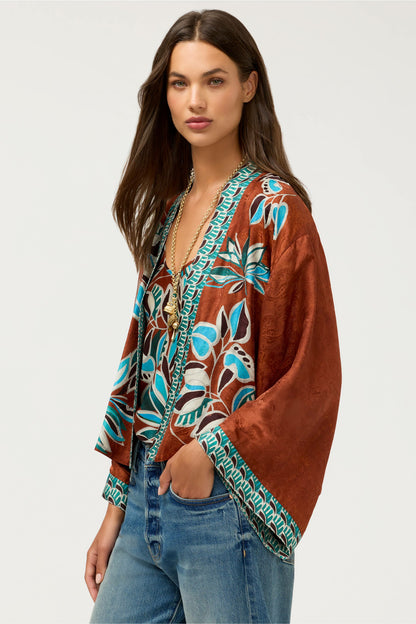SHAKRI SHORT KIMONO - Johnny Was Best Seller
