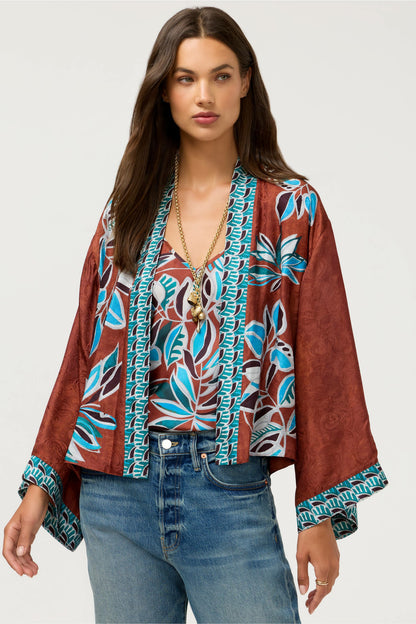 SHAKRI SHORT KIMONO - Johnny Was Best Seller
