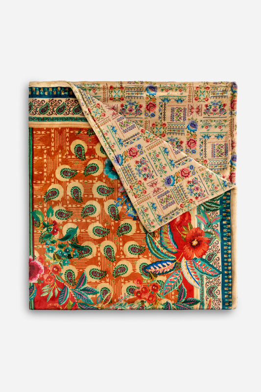 Laurel Canyon Cozy Blanket - Johnny Was Featured