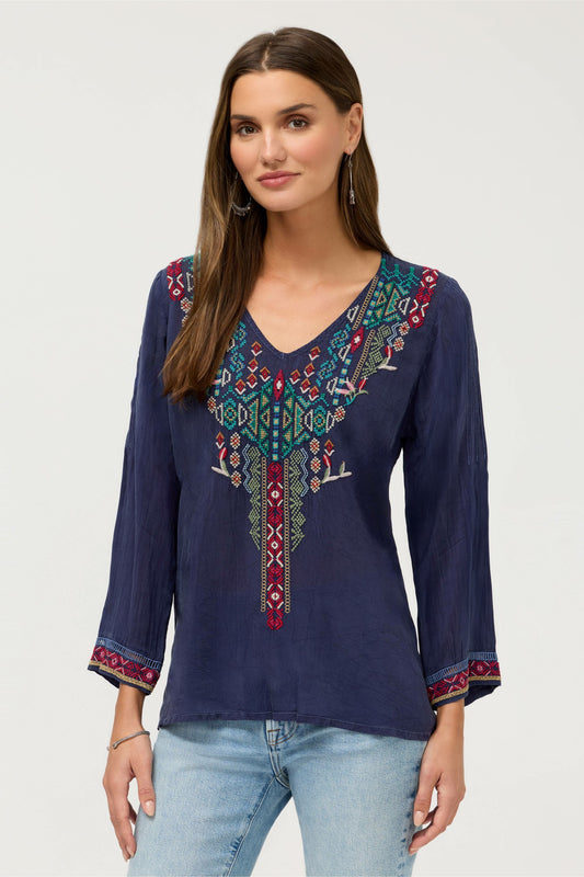 WINKLE BLOUSE - Johnny Was Exclusive