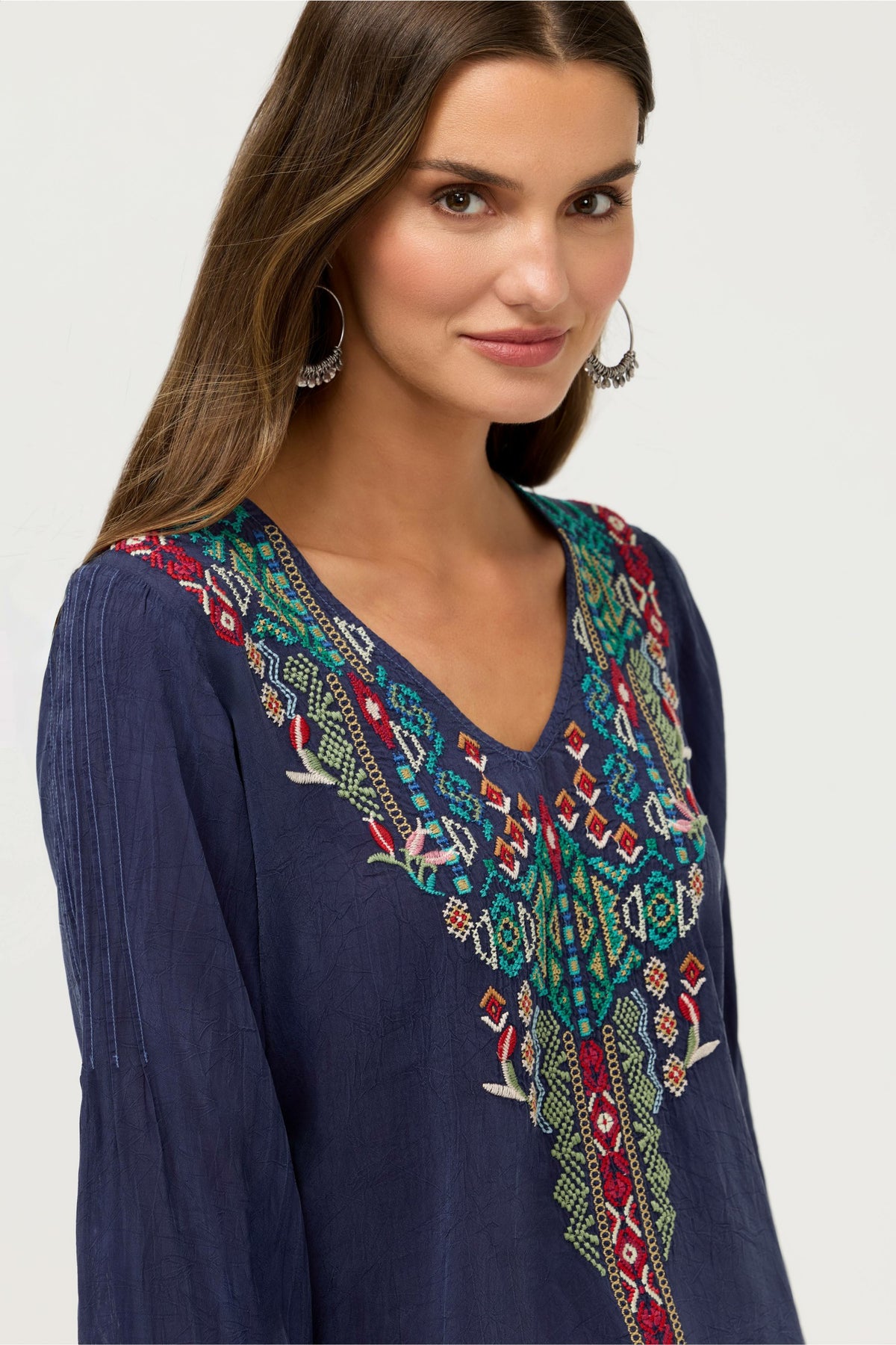 WINKLE BLOUSE - Johnny Was Exclusive