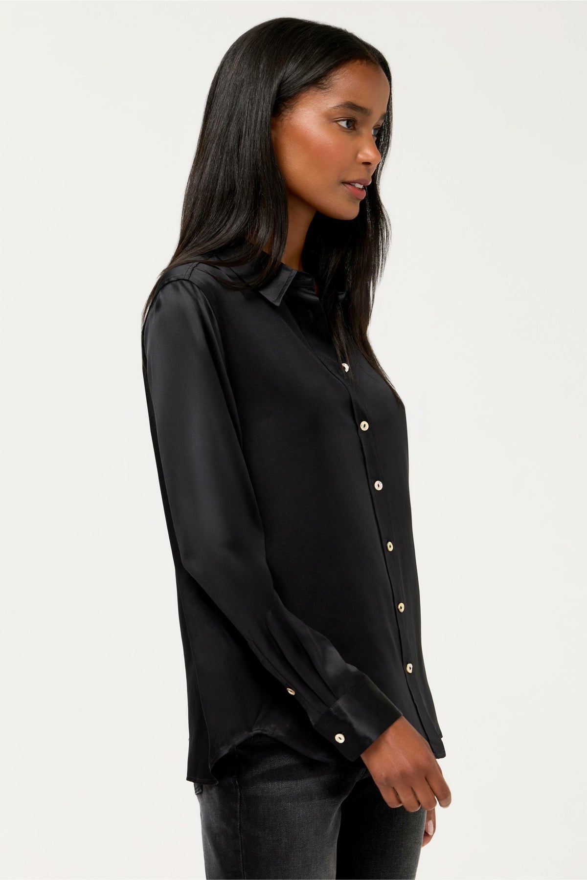 ESSENTIALS SILK SHIRT - Johnny Was Best Seller
