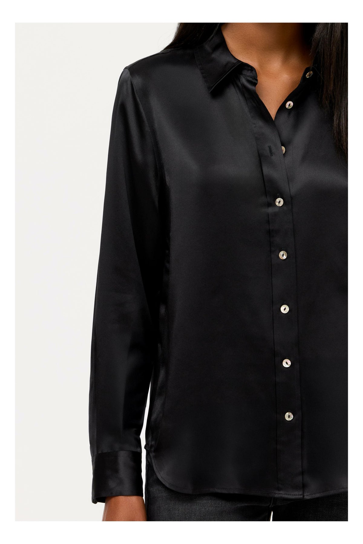 ESSENTIALS SILK SHIRT - Johnny Was Best Seller