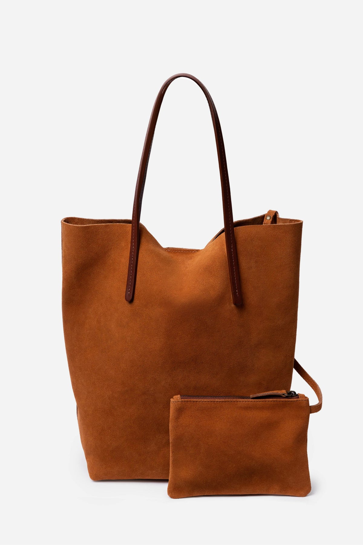 ITALIAN SUEDE CLASSIC TOTE - Johnny Was New