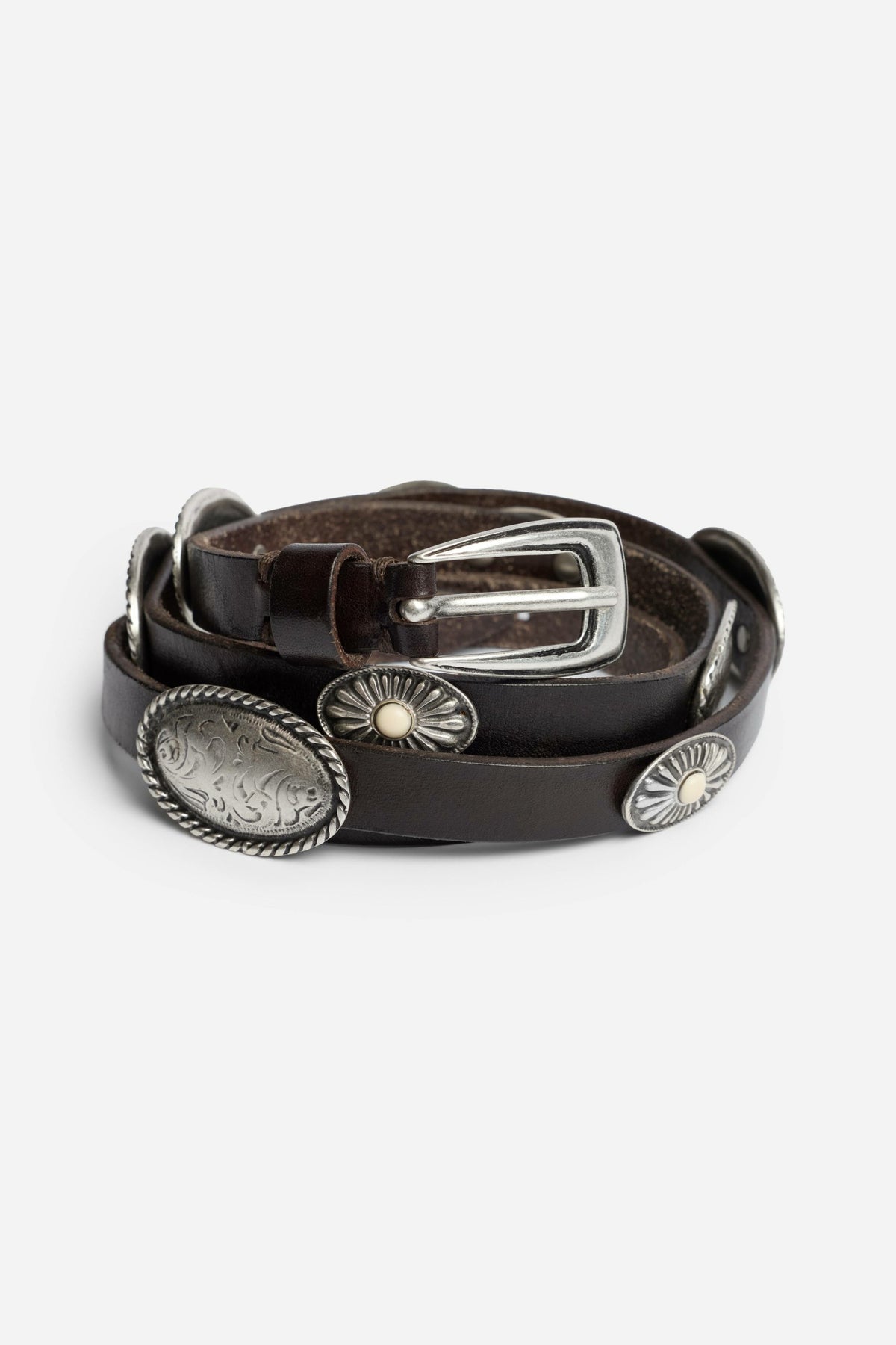 LEGGERA ITALIAN LEATHER CONCH BELT - Johnny Was Popular