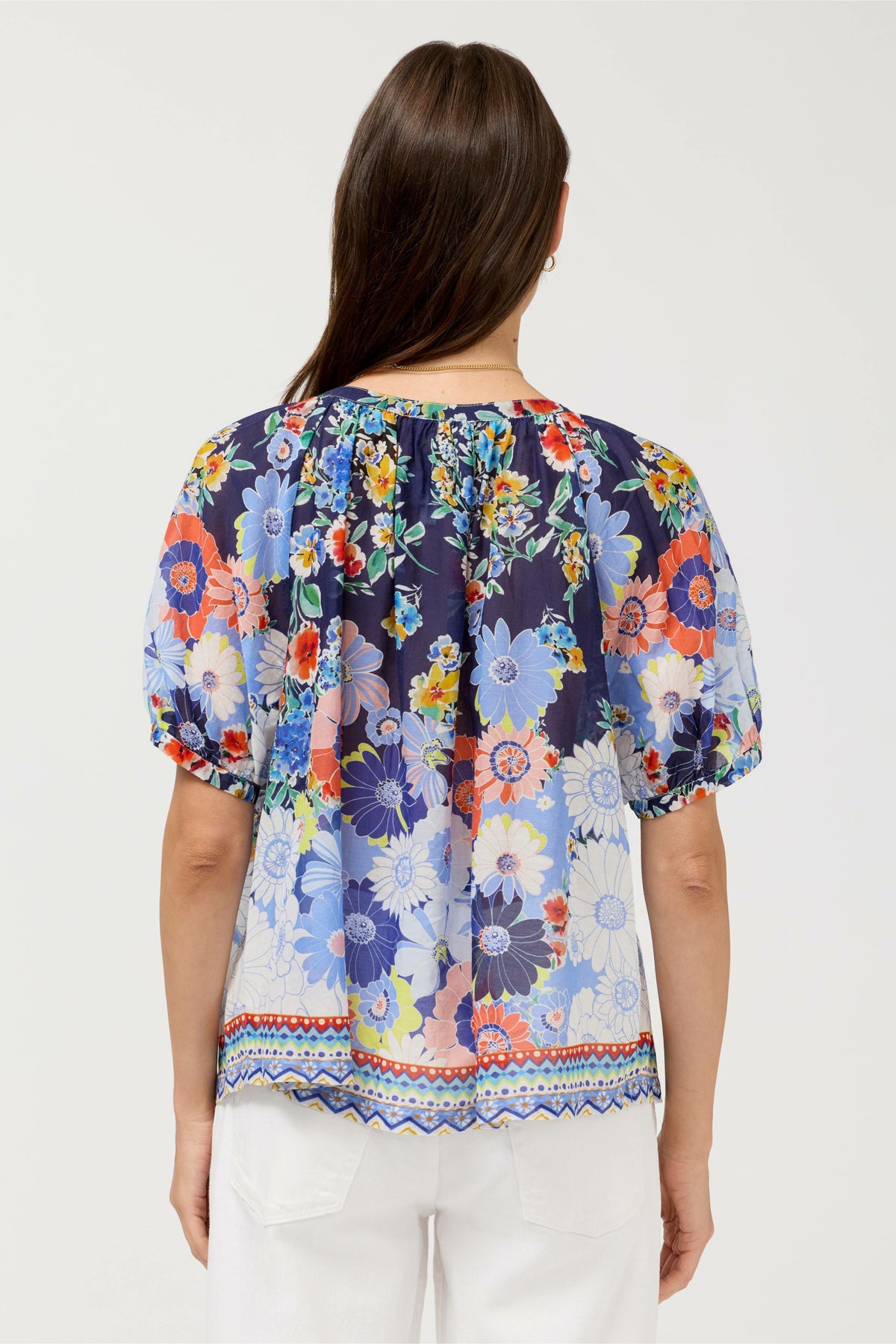 AVAH BUTTON DOWN SHIRT - Johnny Was New