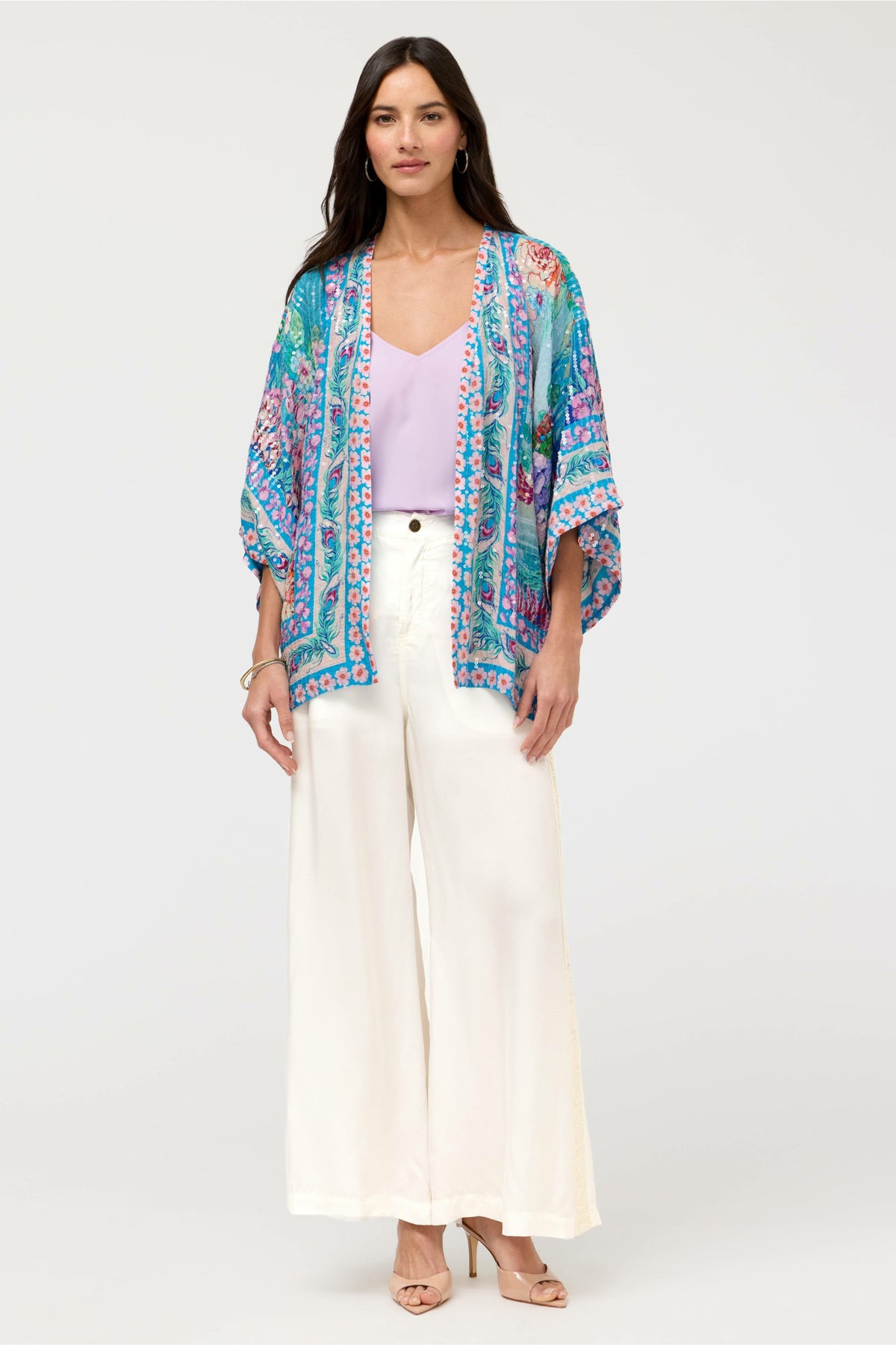 BOMI SEQUIN KIMONO - Johnny Was Popular