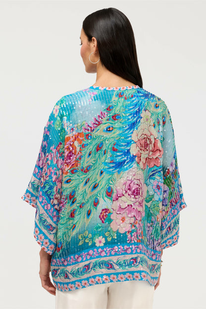 BOMI SEQUIN KIMONO - Johnny Was Popular