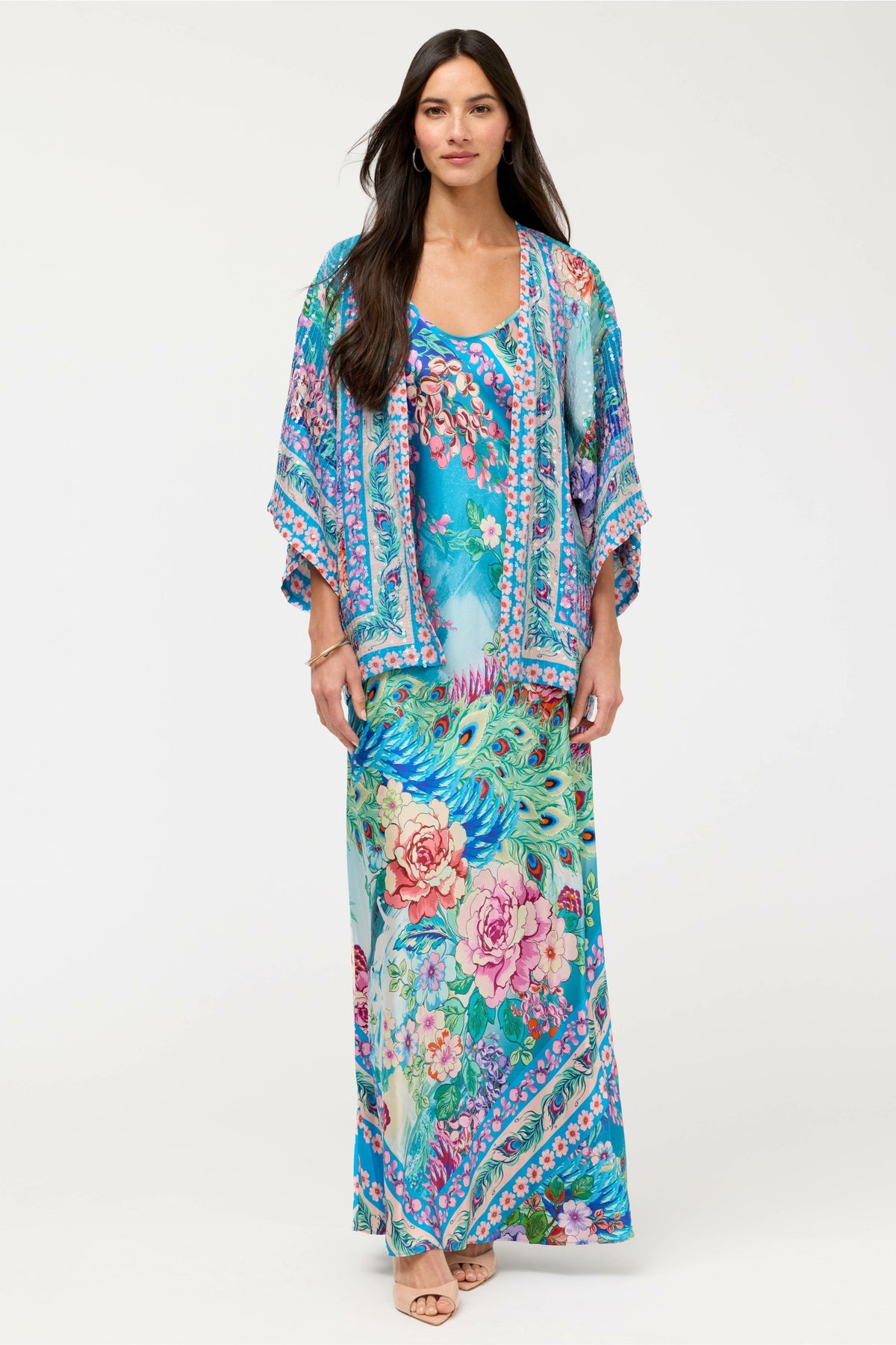 BOMI SEQUIN KIMONO - Johnny Was Popular