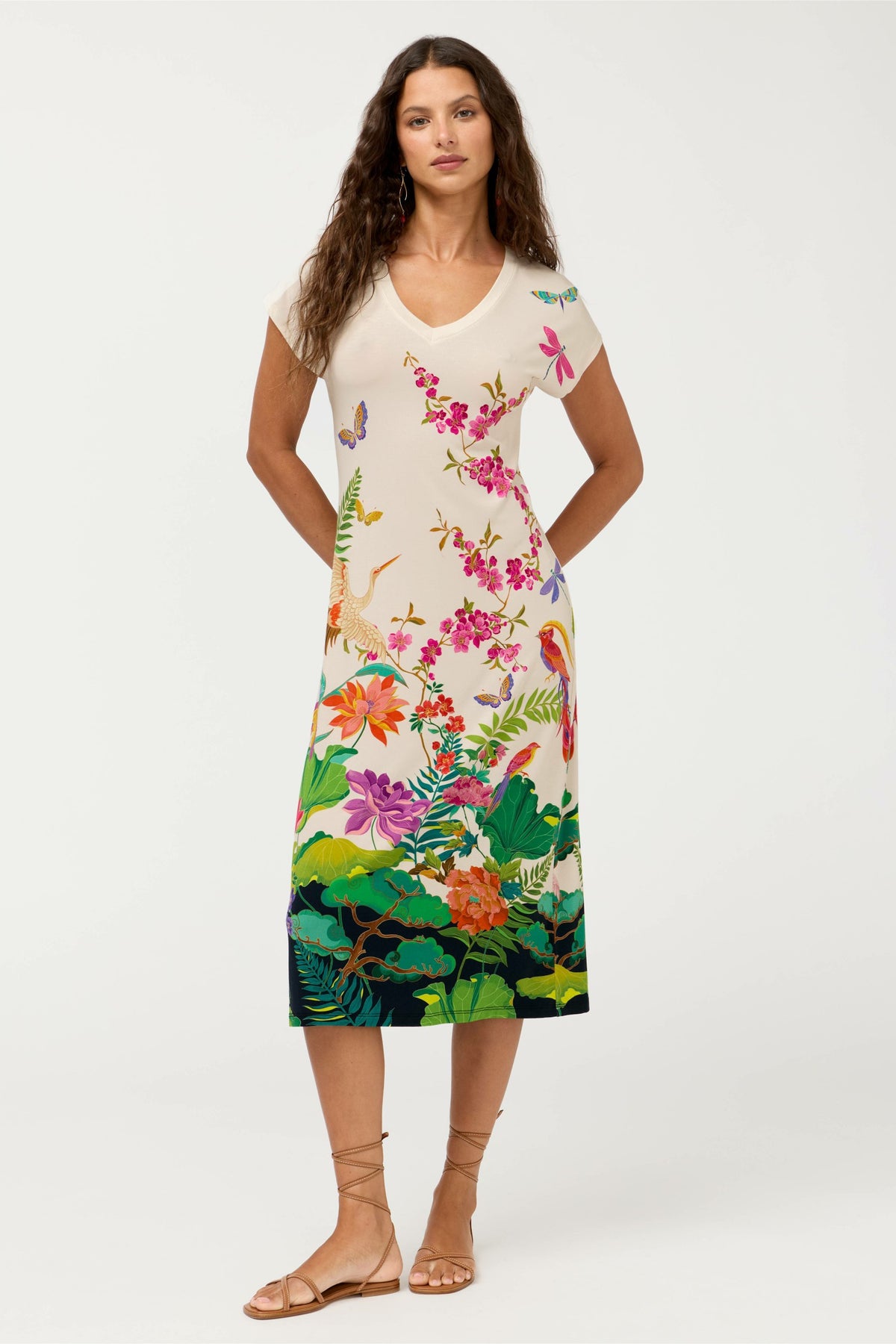 THE JANIE FAVORITE RELAXED KNIT DRESS - Johnny Was Exclusive