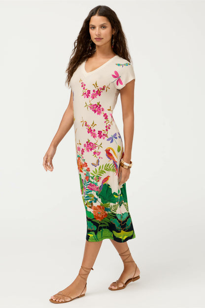 THE JANIE FAVORITE RELAXED KNIT DRESS - Johnny Was Exclusive