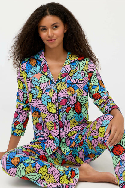 JW X ASHLEY PERCIVAL THE CARLY PJ SET - Johnny Was Signature