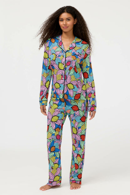 JW X ASHLEY PERCIVAL THE CARLY PJ SET - Johnny Was Signature