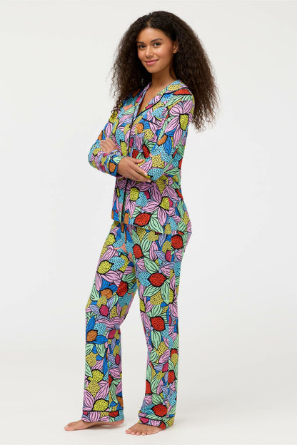 JW X ASHLEY PERCIVAL THE CARLY PJ SET - Johnny Was Signature