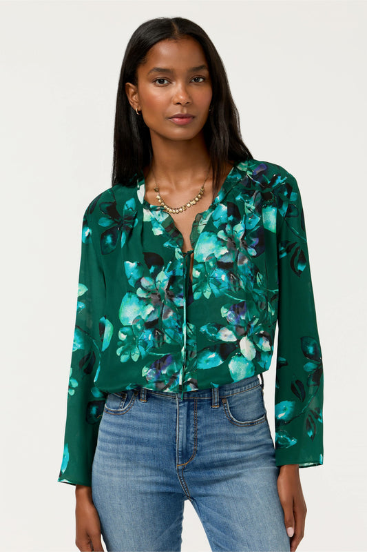 RUFFLE BLOUSE - Johnny Was New