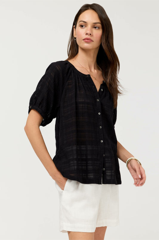 AVAH BUTTON DOWN SHIRT - Johnny Was Popular