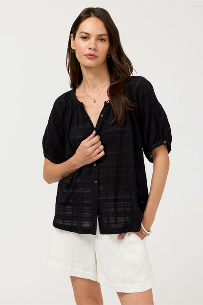 AVAH BUTTON DOWN SHIRT - Johnny Was Popular