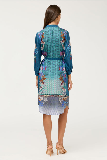 ARANI MIDI SHIRT DRESS - Johnny Was Exclusive