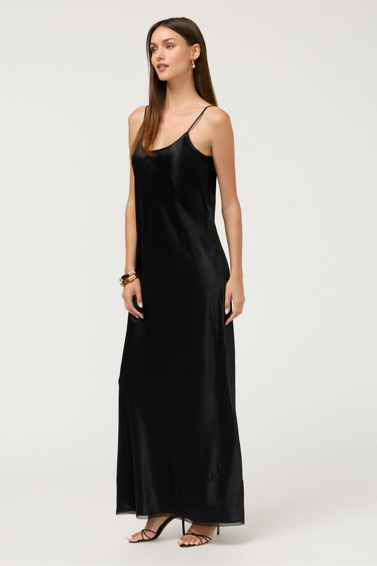 ESSENTIALS SILK SLIP DRESS - Johnny Was Best Seller