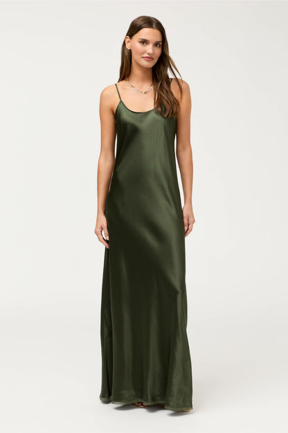 ESSENTIALS SILK SLIP DRESS - Johnny Was Exclusive