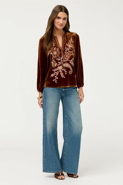 RELAXED SWING BLOUSE - Johnny Was Popular