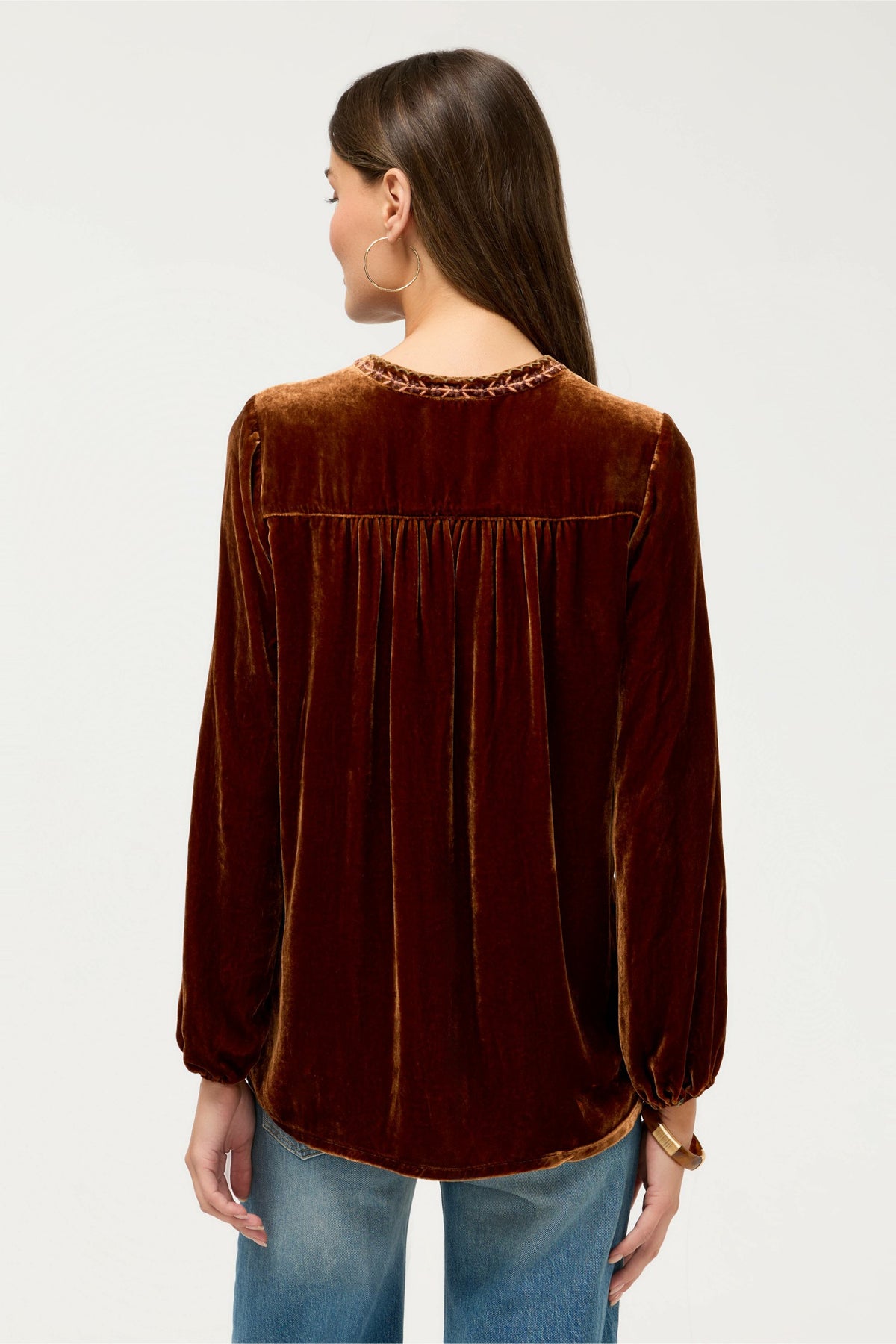 RELAXED SWING BLOUSE - Johnny Was Popular