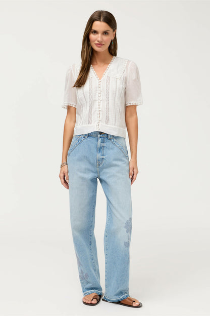 KAYTI PINTUCK BLOUSE - Johnny Was Best Seller