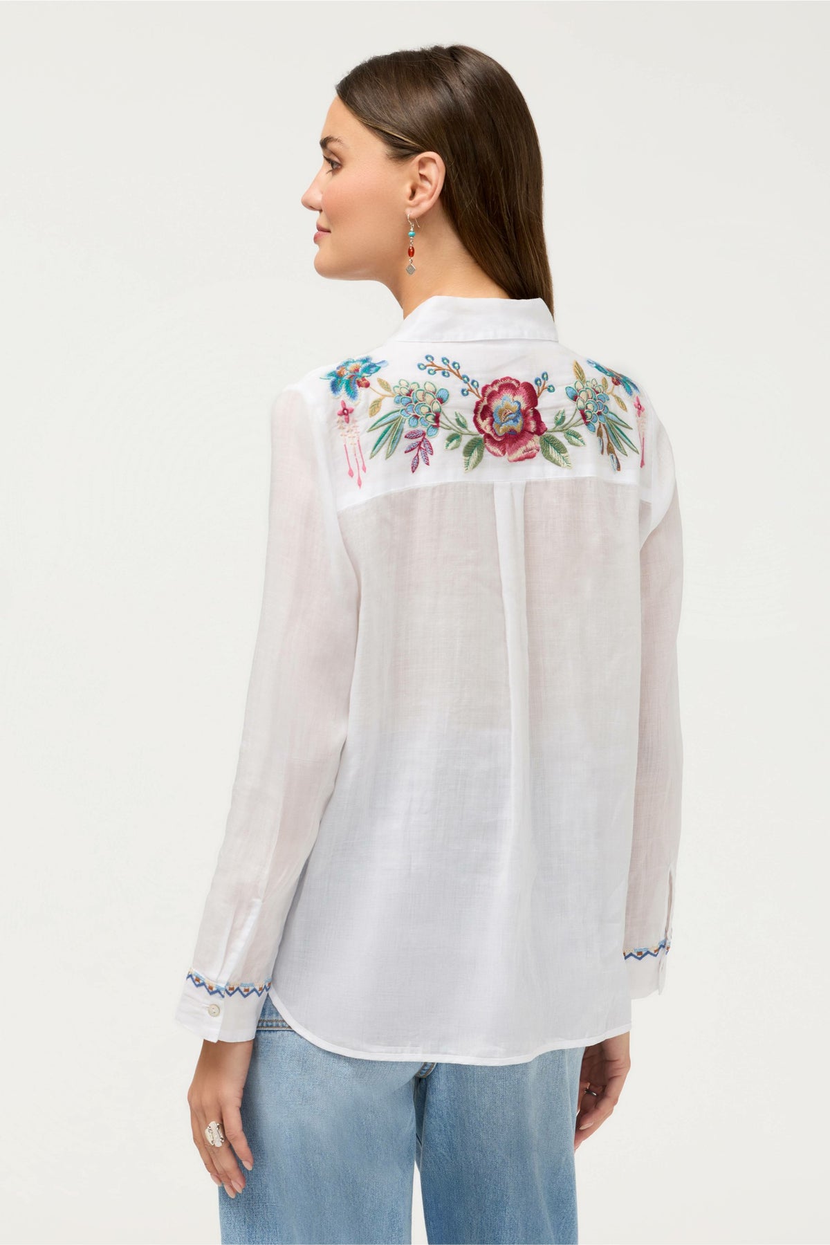 CONTRAST BINDING SHIRT - Johnny Was Trending