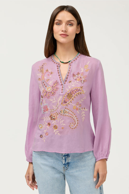 RELAXED SWING BLOUSE - Johnny Was Best Seller