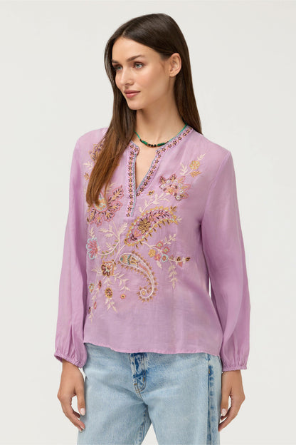 RELAXED SWING BLOUSE - Johnny Was Best Seller