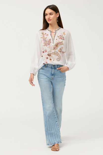 RELAXED SWING BLOUSE - Johnny Was Recommended