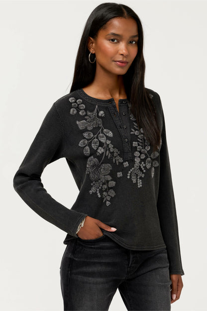 MIXED MEDIA HENLEY THERMAL - Johnny Was Featured