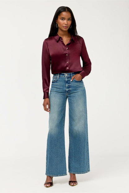 ESSENTIALS SILK SHIRT - Johnny Was Signature