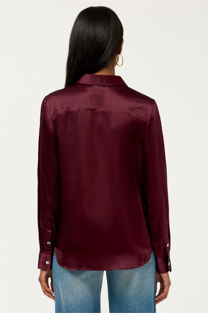 ESSENTIALS SILK SHIRT - Johnny Was Signature
