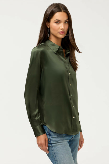 ESSENTIALS SILK SHIRT - Johnny Was New