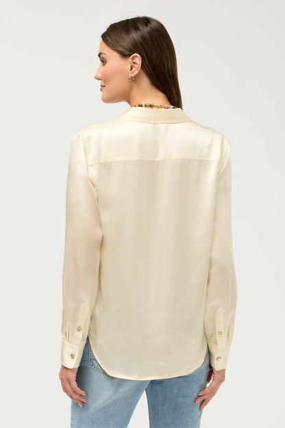 ESSENTIALS SILK SHIRT - Johnny Was Featured