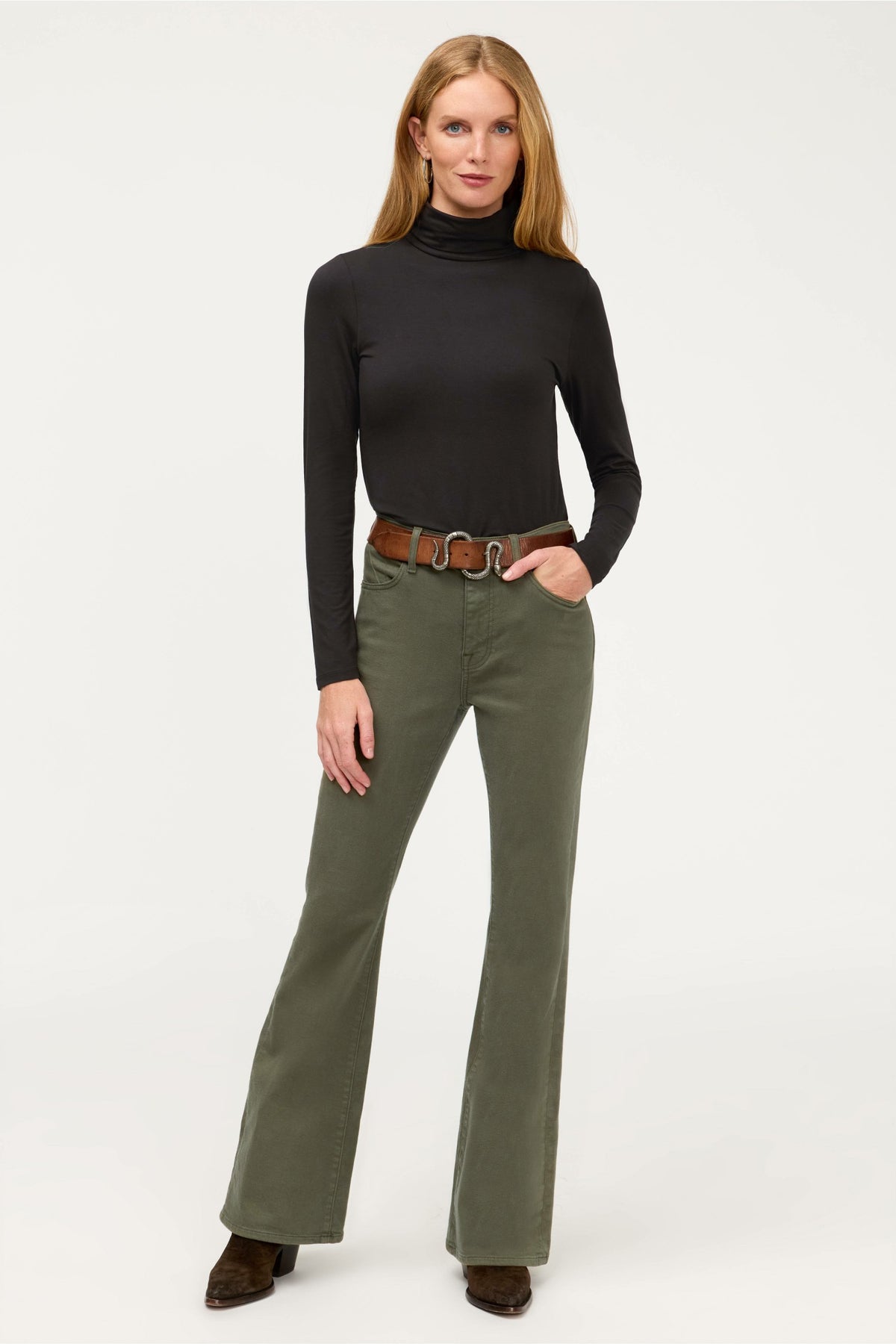 ESSENTIALS SOFT TOUCH LONG SLEEVE TURTLENECK - Johnny Was Trending