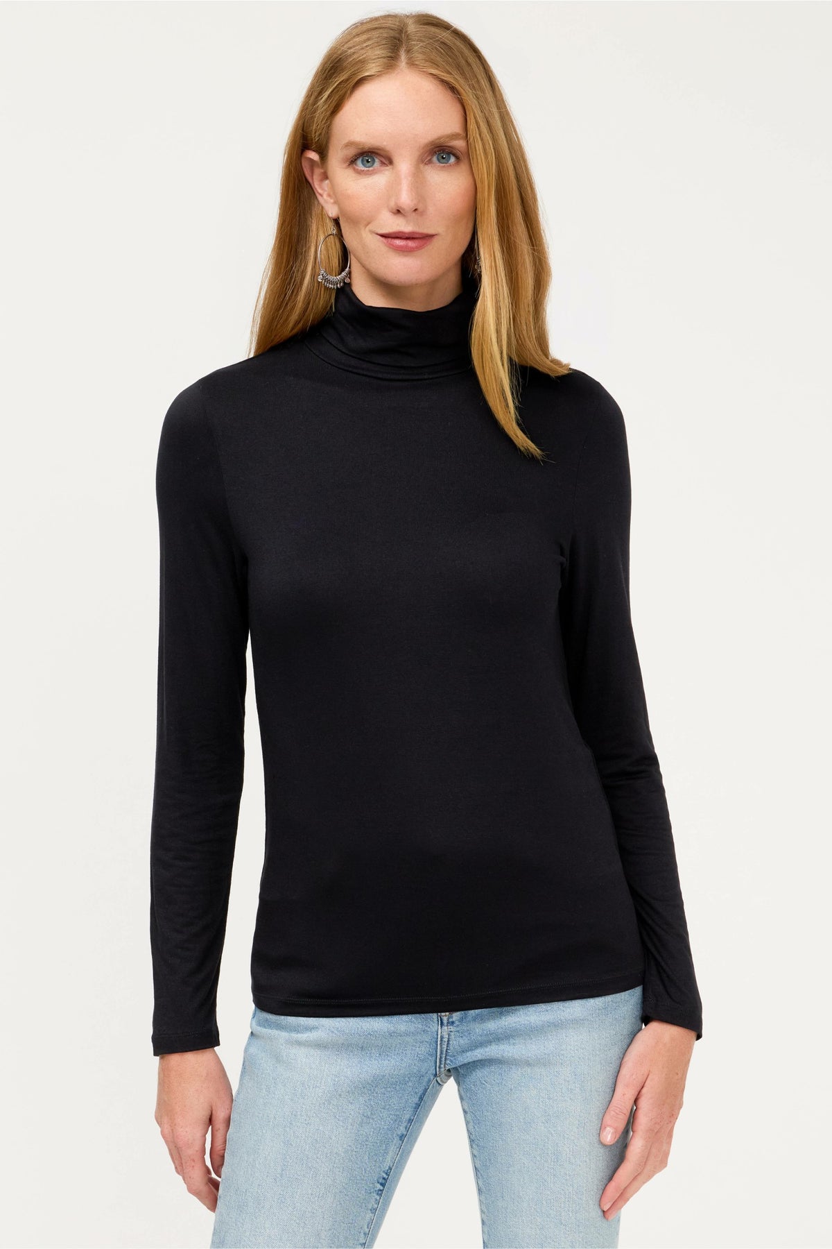 ESSENTIALS SOFT TOUCH LONG SLEEVE TURTLENECK - Johnny Was Best Seller