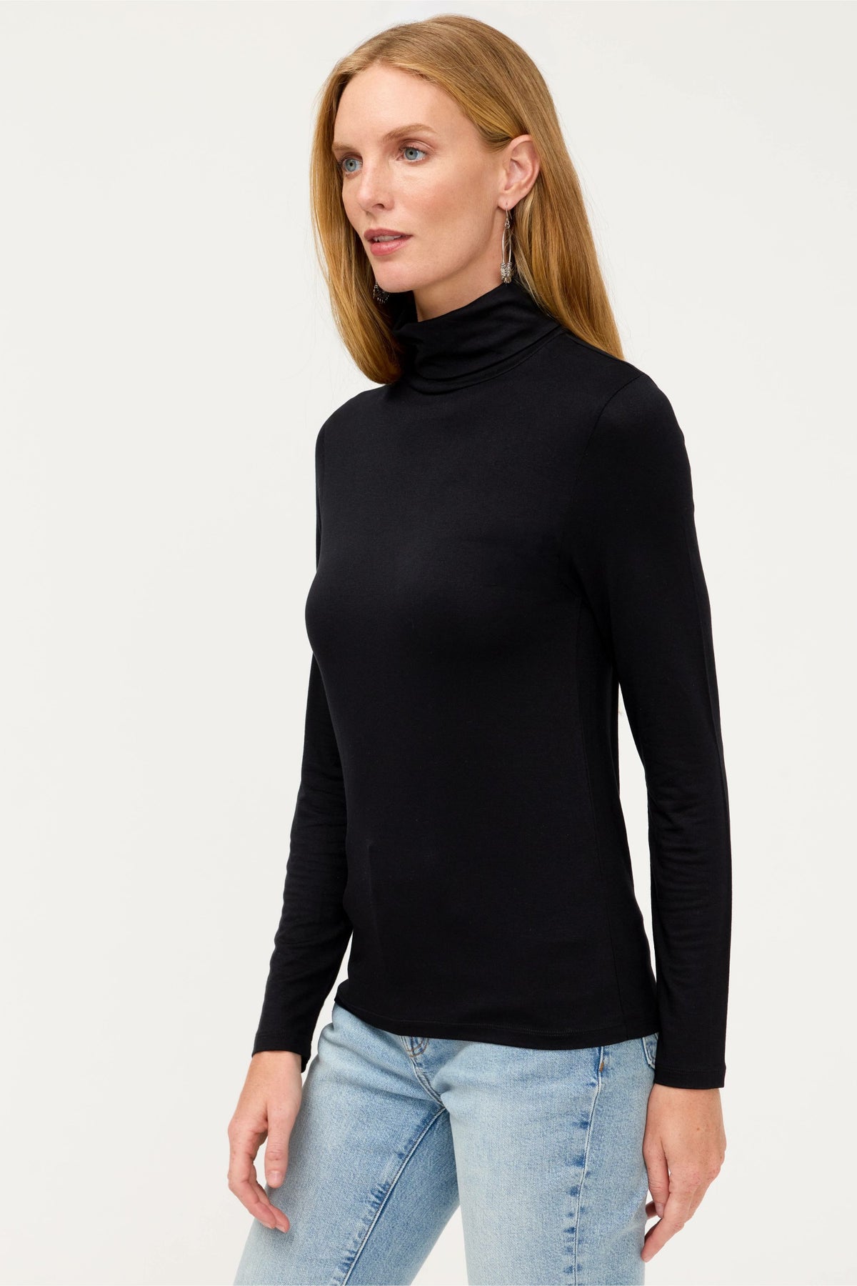 ESSENTIALS SOFT TOUCH LONG SLEEVE TURTLENECK - Johnny Was Best Seller