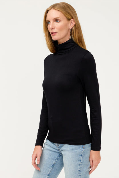 ESSENTIALS SOFT TOUCH LONG SLEEVE TURTLENECK - Johnny Was Best Seller